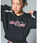 CURSIVE LOGO EMBROIDERY COMPACT SWEAT HOODIE