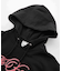 CURSIVE LOGO EMBROIDERY COMPACT SWEAT HOODIE