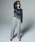 RHINESTONE CURSIVE LOGO SWEAT PANTS