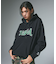 MILLS LOGO LAYERED PATCH SWEAT HOODIE