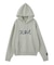 MILLS LOGO LAYERED PATCH SWEAT HOODIE