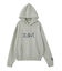 MILLS LOGO LAYERED PATCH SWEAT HOODIE