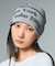 CHARM ACCENT PRINTED BEANIE