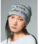 CHARM ACCENT PRINTED BEANIE