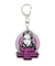 MESSAGE AND FACE RUBBER KEY CHARM