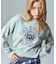 COLLEGE LOGO COMPACT SWEAT TOP