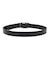 OVAL LOGO CLASP FAUX LEATHER BELT