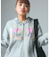 HEART AND WING ZIP UP SWEAT HOODIE