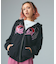 HEART AND WING ZIP UP SWEAT HOODIE