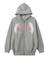 HEART AND WING ZIP UP SWEAT HOODIE