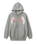 HEART AND WING ZIP UP SWEAT HOODIE