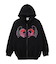 HEART AND WING ZIP UP SWEAT HOODIE