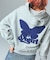 BUTTERFLY PATCH SWEAT HOODIE