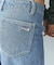ASYMMETRIC WAIST BARREL LEG DENIM PANTS