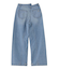 ASYMMETRIC WAIST BARREL LEG DENIM PANTS