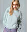NEON BOX EMBROIDERED LOGO SWEAT TOP