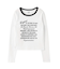 LETTERING L/S COMPACT TOP