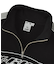 FACE LABEL HALF ZIP SWEAT TOP