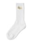 HEART AND WING EMBROIDERED SOCKS