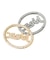 RHINESTONE MILLS LOGO CARABINER
