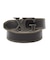 XG EMBLEM CLASP FAUX LEATHER BELT