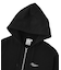 RHINESTONE LOGO AND FACE ZIP UP SWEAT HOODIE