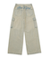 CURSIVE LOGO DENIM CARGO PANTS