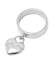HEART PADLOCK RING