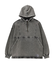 FADED FACE LABEL ANORAK SWEAT HOODIE