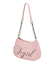 SPRAY SCRIPT LOGO SHOULDER BAG