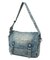 SCRIPT LOGO DENIM SHOULDER BAG
