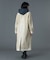 FADED STAND COLLAR LONG COAT