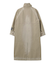 FADED STAND COLLAR LONG COAT