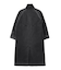 FADED STAND COLLAR LONG COAT