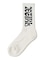 WIDE GOTHIC LOGO JACQUARD SOCKS