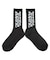 WIDE GOTHIC LOGO JACQUARD SOCKS