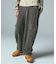 OVERDYED NUMBER PATCH CARGO SWEATPANTS