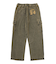 OVERDYED NUMBER PATCH CARGO SWEATPANTS