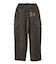 OVERDYED NUMBER PATCH CARGO SWEATPANTS