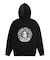 CIRCLE MESSAGE AND FACE ZIP UP SWEAT HOODIE
