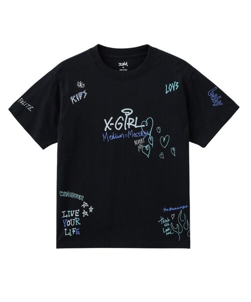 GRAFFITI S/S TEE｜エックスガールの通販｜&mall（アンドモール）三井