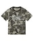 FADED CURSIVE SCRIPT LOGO CAMO S/S TEE