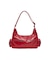 DOUBLE ZIP FAUX LEATHER BAG