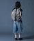 METALLIC LOGO BACKPACK