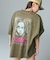 FADED FACE S/S BIG TEE DRESS