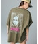 FADED FACE S/S BIG TEE DRESS