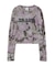 FADED CAMO SHEER L/S TOP