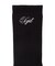 SCRIPT LOGO ONE POINT SOCKS