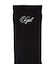 SCRIPT LOGO ONE POINT SOCKS