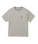 FADED HEART ROSE LOGO S/S TEE